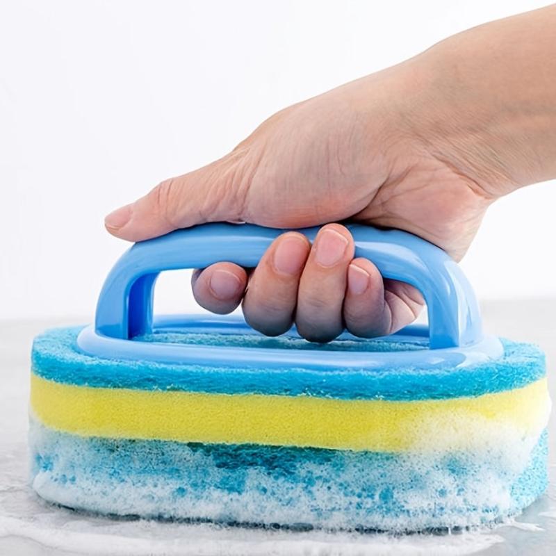 Handle Sponge Brush for Kitchen Dish Washing & Cleaning