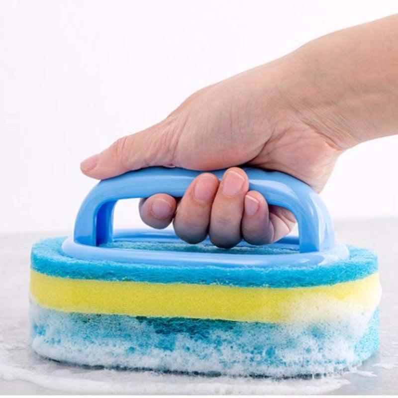 Handle Sponge Brush for Kitchen Dish Washing & Cleaning