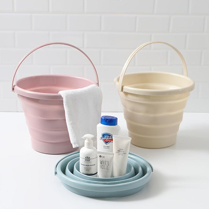 Portable Folding Water Bucket for Camping and Travel