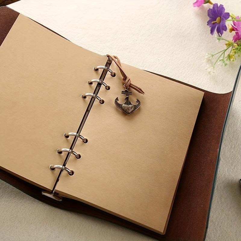 A6 Retro Notebook Diary Strap Hand Account Book