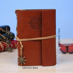 A6 Retro Notebook Diary Strap Hand Account Book