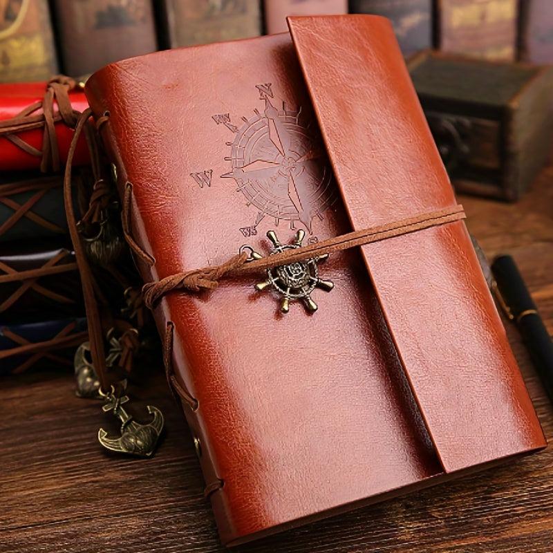 A6 Retro Notebook Diary Strap Hand Account Book