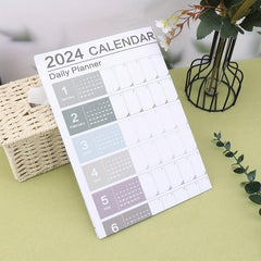 Creative Annual Calendar & Plan Sheet - Back to School Supplies