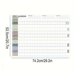 Creative Annual Calendar & Plan Sheet - Back to School Supplies
