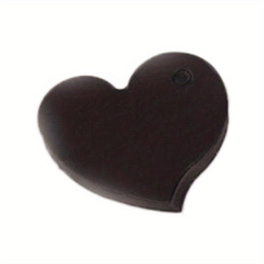 50pcs Heart Shaped Side Hole Craft Tags for DIY Party Favors