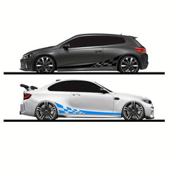 2pcs Racing Stripes Camouflage Vinyl Film Car Wrap