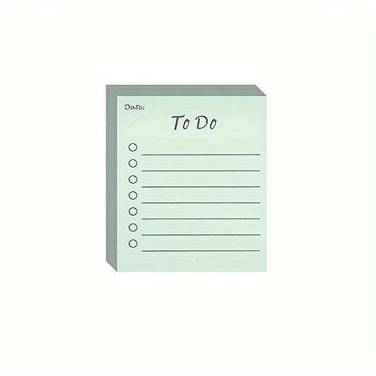 1pc Multicolor Sticky Notes Work Memo Pad Planner Time Management