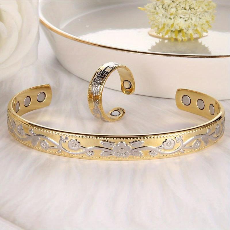 Solid Copper Magnetic Bracelet - Adjustable Size