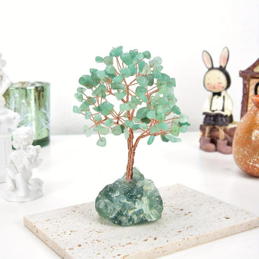 Crystal Tree Natural Crystal Tree Fluorite Money Tree Chakra Life Tree Stone