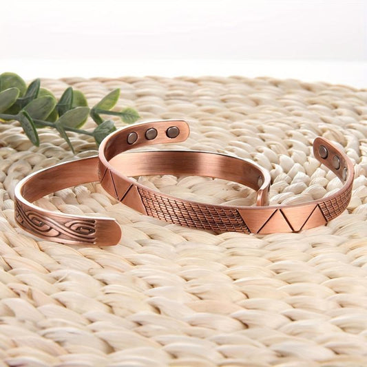 Copper Magnetic Bracelet Gift for Women & Men