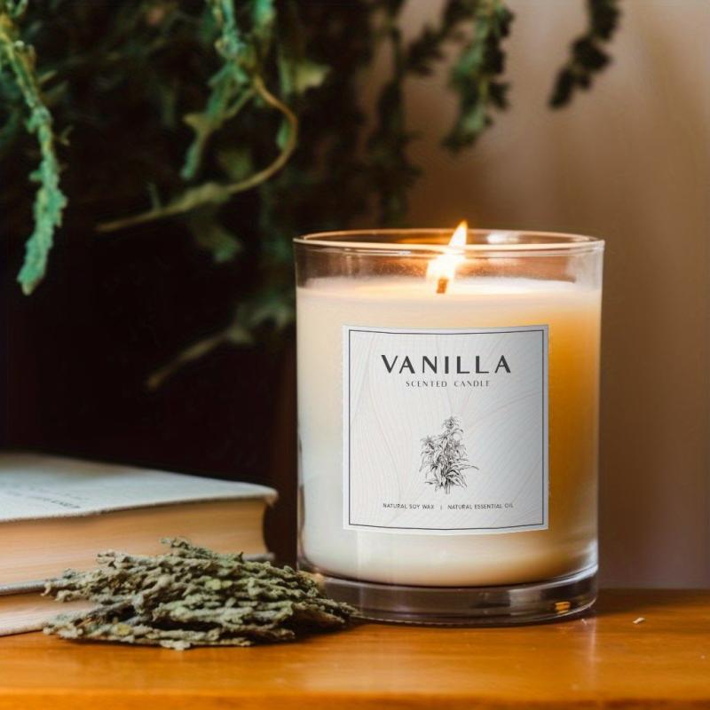 1pc 5 6 Oz Vanilla Aromatherapy Candle Jar Gift