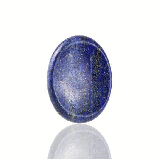 Lapis Lazuli Crystal Chakra Healing Palm Stone for Meditation