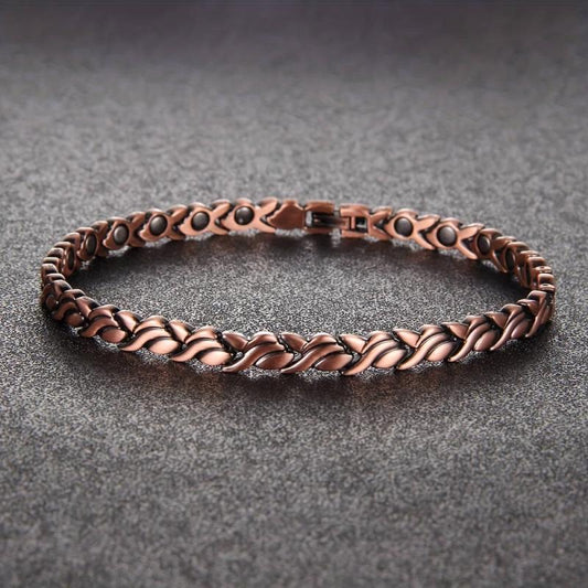 Magnetic Copper Anklets for Women Copper Ankle Bracelet with Magnets