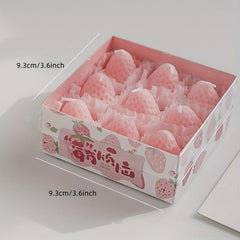 Strawberry Aromatherapy Candle Gift Set - Home Decoration & Room De