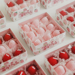 Strawberry Aromatherapy Candle Gift Set - Home Decoration & Room De