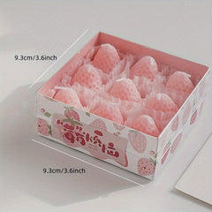 Strawberry Aromatherapy Candle Gift Set - Home Decoration & Room De