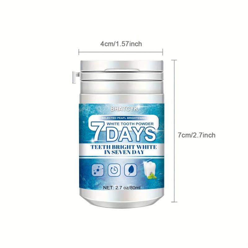 Teeth Whitening Powder Tea Coffee Wine Stain Remover Cleaning