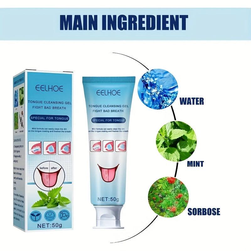 Tongue Coating Cleaning Gel To Remove Oral Odor
