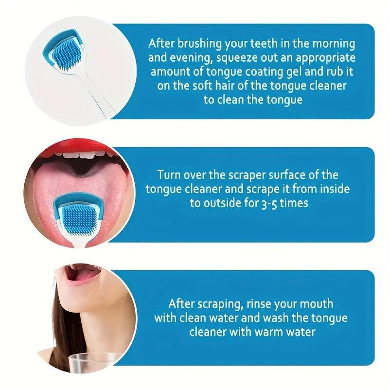 Tongue Coating Cleaning Gel To Remove Oral Odor