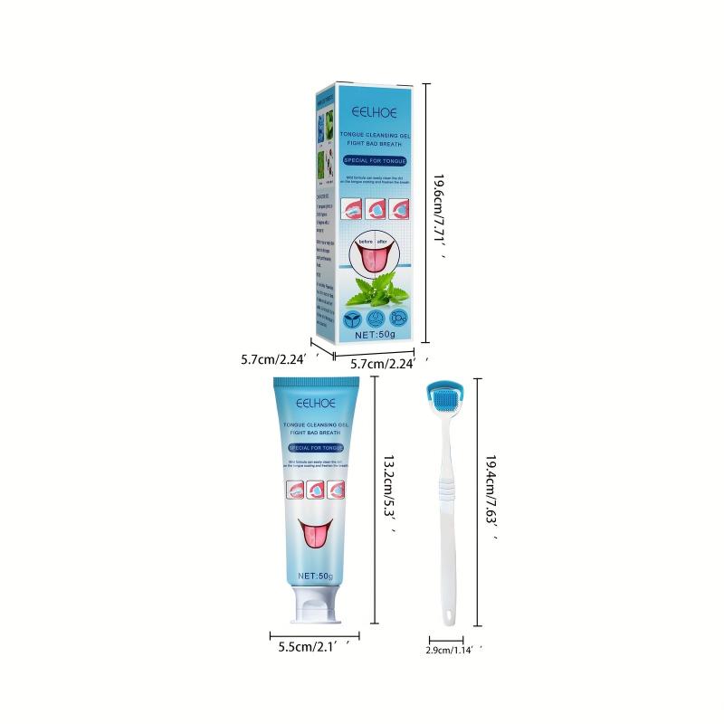 Tongue Coating Cleaning Gel To Remove Oral Odor