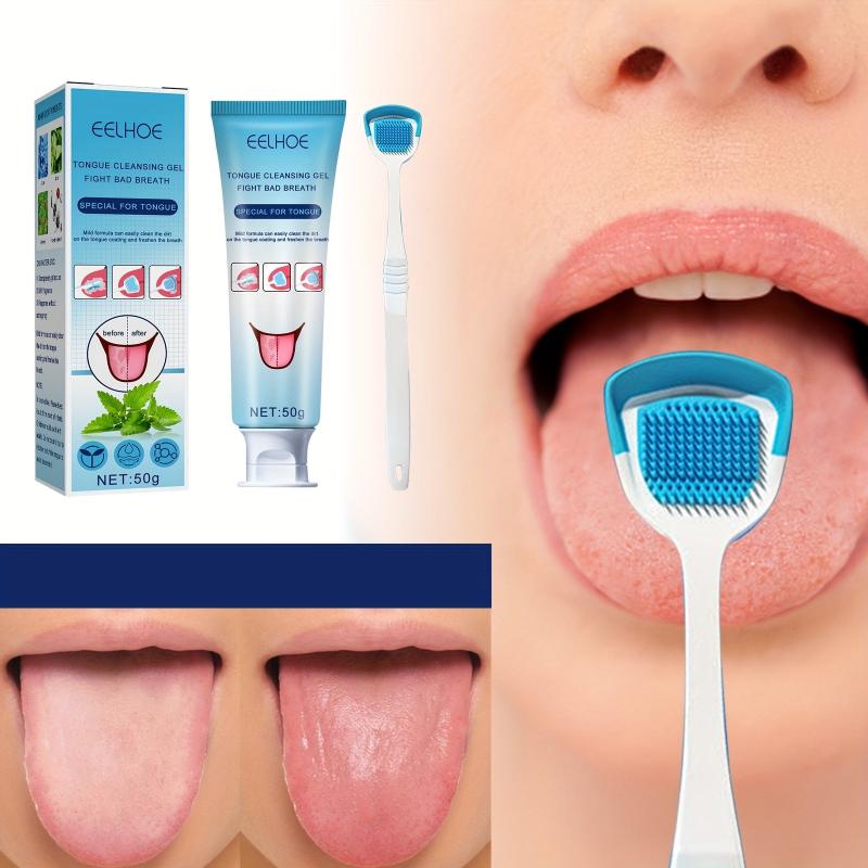 Tongue Coating Cleaning Gel To Remove Oral Odor