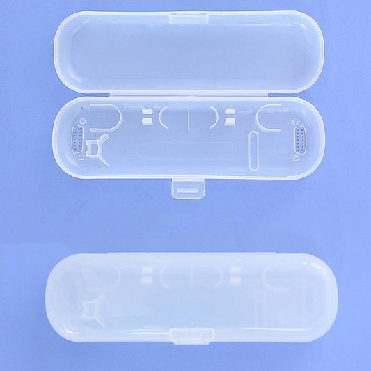 Travel Toothbrush Storage Box - Transparent Portable Case