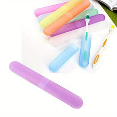 3pcs Portable Toothbrush Holder Traveling Camping Dust-proof Case