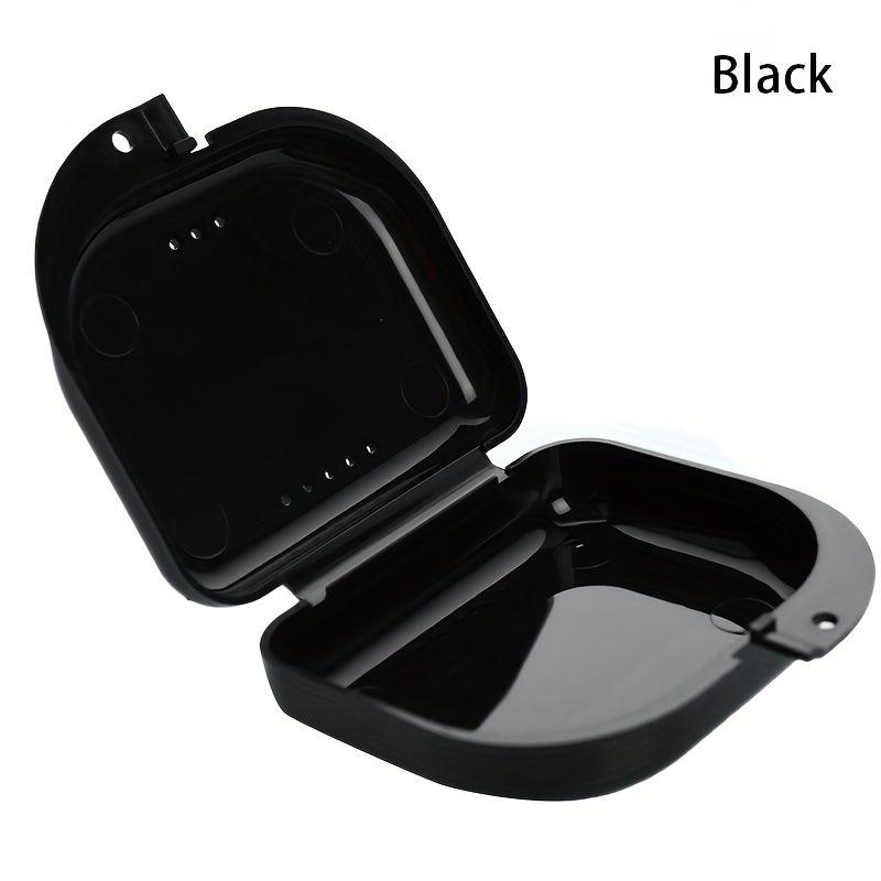 Denture Aligner Case False Teeth Holder Box Soak Container