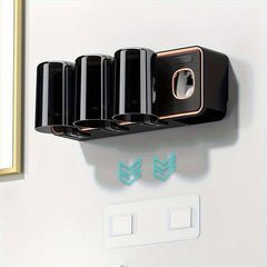 Toothpaste Dispenser & Brush Holder with Squeezer