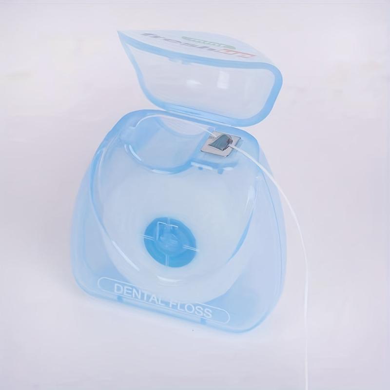Portable Dental Floss Keychain 50 Meters Mint Flavor