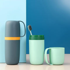 Portable Travel Toothbrush Storage Container Box Toothpaste Holder