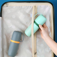 Portable Travel Toothbrush Storage Container Box Toothpaste Holder