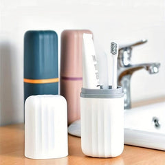 Portable Travel Toothbrush Storage Gargle Cup