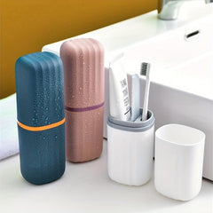 Portable Travel Toothbrush Storage Gargle Cup
