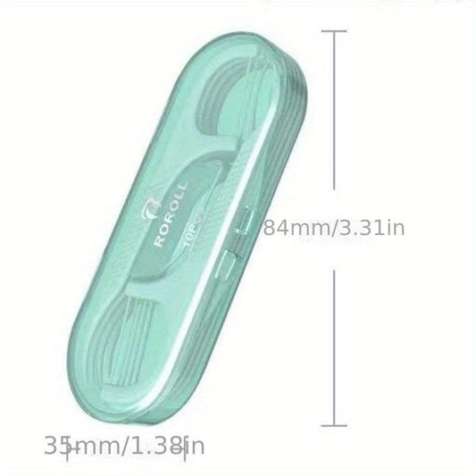 Portable Dental Floss Stick Storage Box - 10pcs