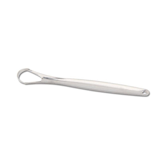 Stainless Steel Tongue Scraper Oral Care Tool - Reduce Bad Breath