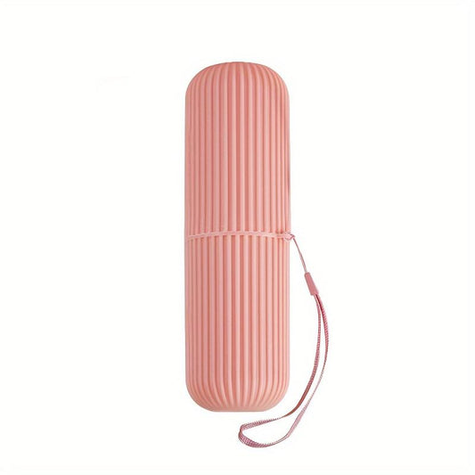 Portable Travel Toothbrush Storage Container Box Gargle Cup