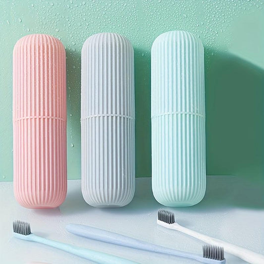 Portable Toothbrush Storage Box for Travel - Couple Washing Cup