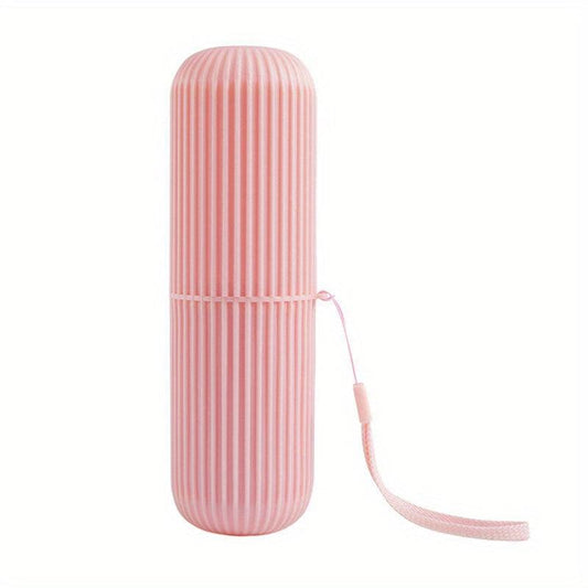 Portable Toothbrush Storage Box for Travel - Couple Washing Cup