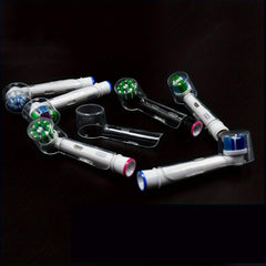 5pcs Toothbrush Head Cover Case Storage Box Protector Cap Holder