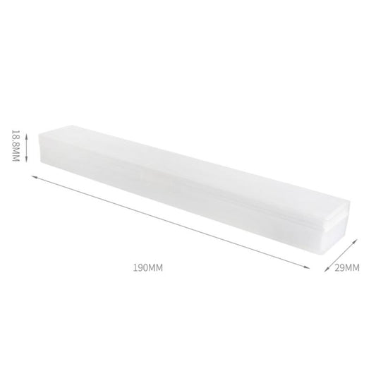 Transparent Toothbrush Storage Box - Organize in Style