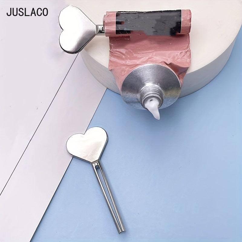 Heart Shaped Toothpaste Squeezer Manual Tube Dispenser