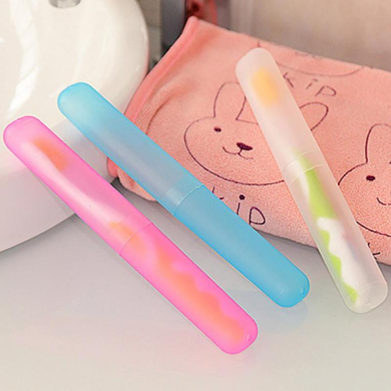 Toothbrush Storage Case Portable Travel Mouthwash Brushing Cup Holder