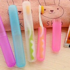Toothbrush Storage Case Portable Travel Mouthwash Brushing Cup Holder