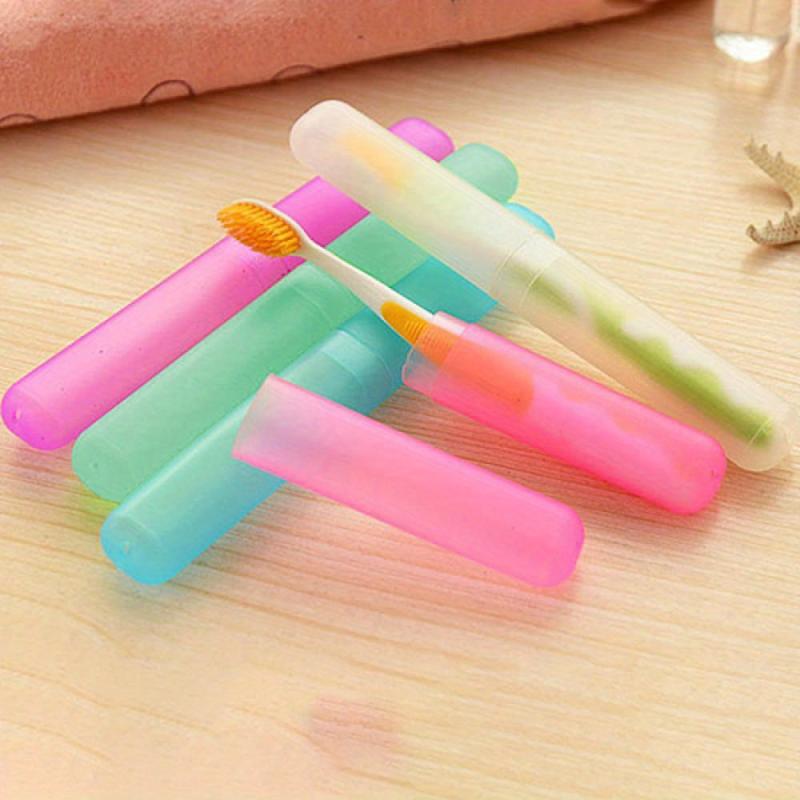 Toothbrush Storage Case Portable Travel Mouthwash Brushing Cup Holder