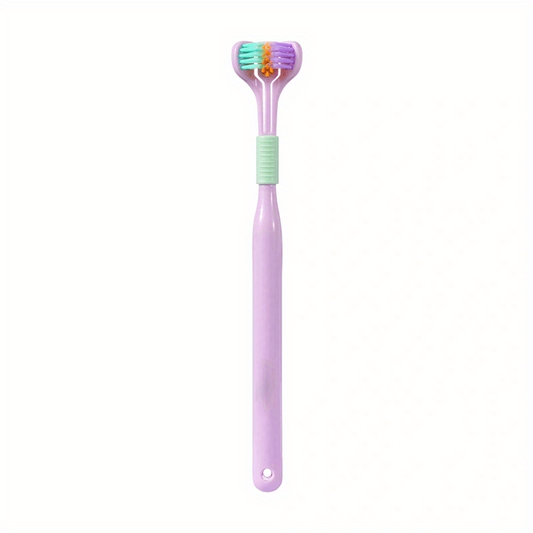 Macaron Adult 3D Toothbrush, U-Shaped Tooth Guard, Tongue Coating Scraper