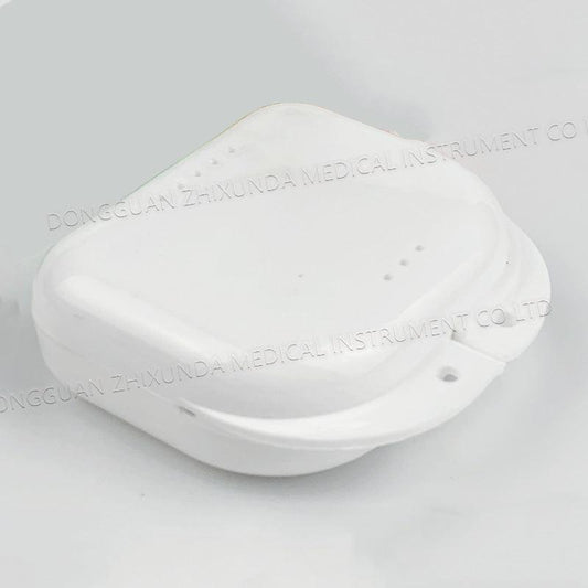 Denture Aligner Case & Mouthguard Box Holder - False Teeth Storage Container
