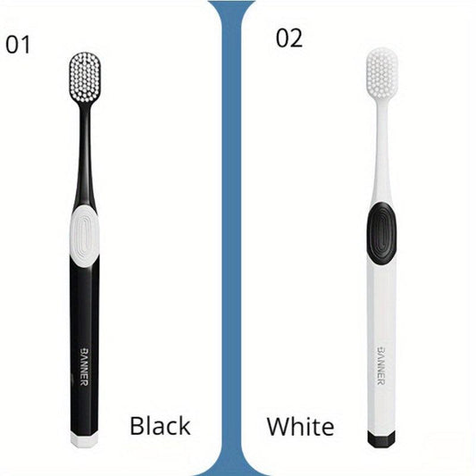 Adult Soft Bristled Toothbrush Wide Head Cleaning Gingival Protection