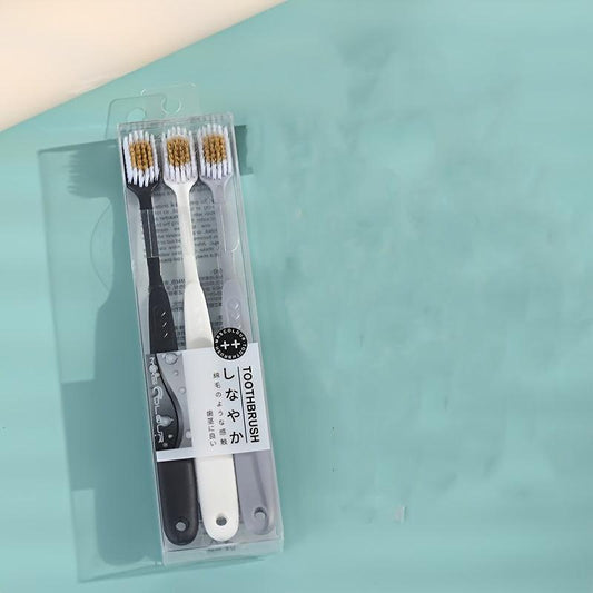 Soft Manual Toothbrushes for Sensitive Teeth Gums - Pack of 9