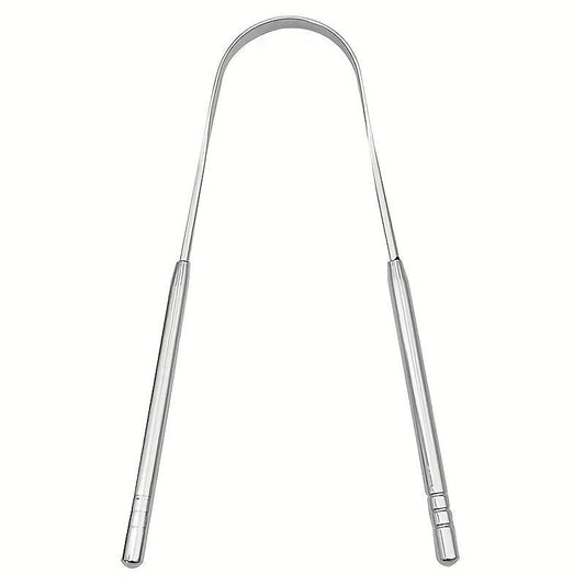 3pcs Tongue Scraper Stainless Steel Cleaners Oral Care
